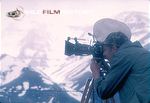 Ron Eastman filming on Steens Mountain