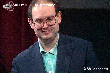 Robbie Stamp at Wildscreen, 1990