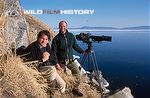 Alastair Fothergill and Simon King on location in Russia filming for The Blue Planet