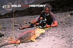 Filming Land Iguana