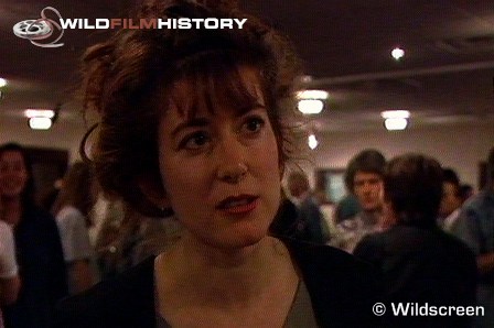 Janine Hedley at The Wildscreen Film Festival, 1994