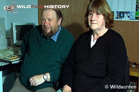 David and Madeleine Spears at their studio