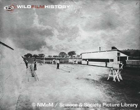 Eadweard Muybridge's experimental track used during the production of The Horse in Motion