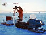 David Parer filming for Antarctic Winter