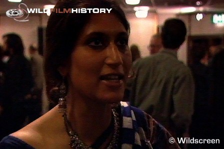 Shibani Chaudhury at Wildscreen, 1994