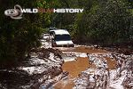 Driving to location, early wet season