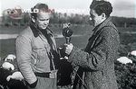 Desmond Hawkins interviewing Peter Scott for The Naturalist 