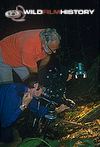 Gerald and David Thompson filming driver ants