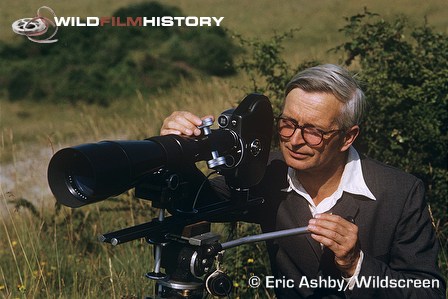 Eric Ashby with camera