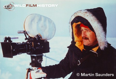 Martin Saunders filming for Kingdom of the Ice Bear