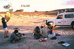 David and Carol Hughes filming Snake Killers: The Honey Badgers of the Kalahari